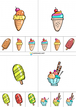 комплексное занятие мороженое