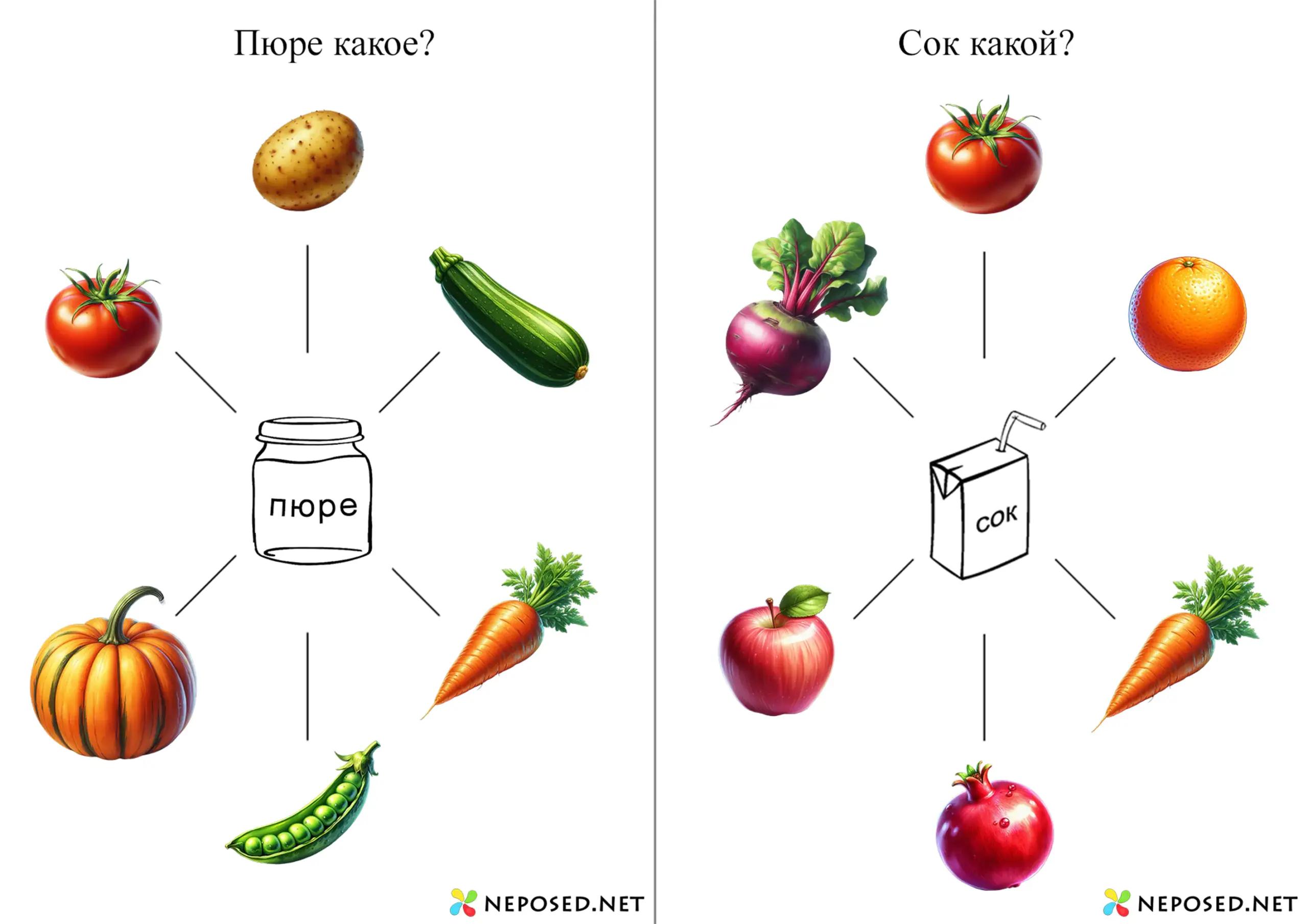 речевая игра какой, какая, какое