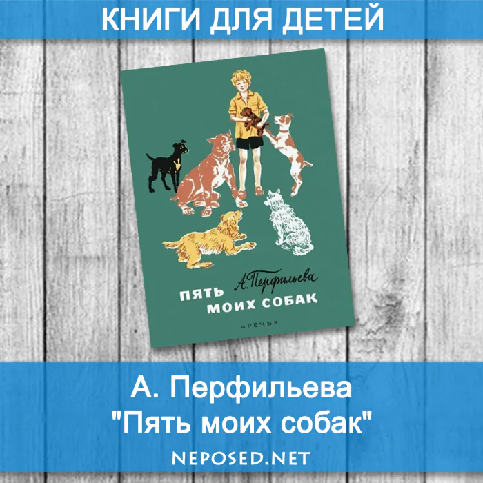 Перфильева Пять моих собак отзыв на книгу